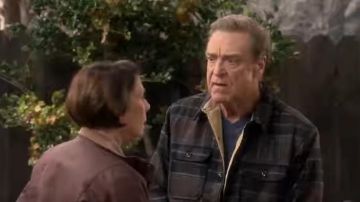 Wool Plaid Military Shirt Jacket worn by John Goodman in The Conners (Season 2)