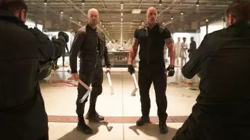 Black boots worn by Shaw (Jason Statham) in Fast & Furious Presents: Hobbs & Shaw