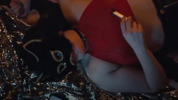 Hot Topic Red Star Halter Bralette worn by Kat Hernandez (Barbie Ferreira) in Euphoria (Season 01 Episode 06)