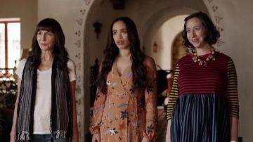 Asos Cut About Stripe Mini Smock Dress worn by Carol Pilbasian (Kristen Schaal) in The Last Man on Earth (S04E12)