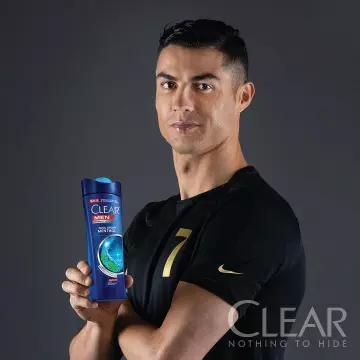 Clear Shampoo presented by Cristiano Ronaldo on his Instagram account @cristiano