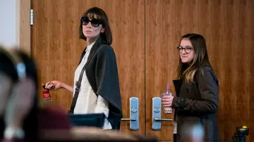 Oval Sunglasses worn by Bernadette Fox (Cate Blanchett) in Where'd You Go, Bernadette