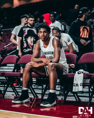 Sneakers Nike Air Fear Of God 1 Black of Josh Christopher on the account Instagram of @jaygup