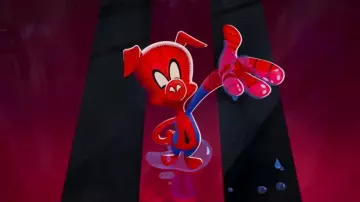 The costume of Peter Porker / Spider-Ham in Spider-Man: New Generation