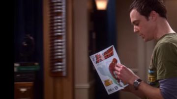 La bande dessinée que Sheldon Cooper (Jim Parsons) lit dans The Big Bang Theory (Saison 02 Episode 16)