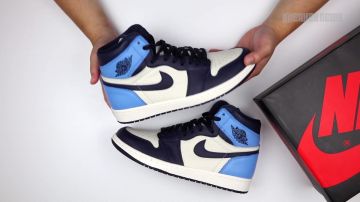 Sneakernews' Jordan 1 Retro High UNC Leather en jordan 1 UNC Unboxing video 