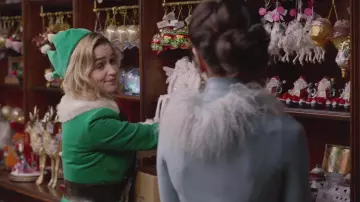 La couronne verte de Kate (Emilia Clarke) dans Last Christmas