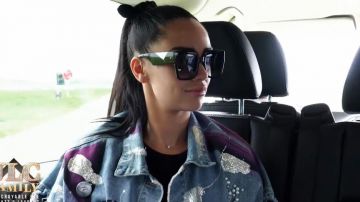 Les lunettes de soleil portées par Jazz Correia dans JLC Family Saison 1