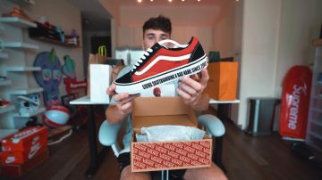 The Vans Shoes x Baker Old Skool Pro Harrison Nevel in I Bought A Sneaker At Every Store In The Mall...