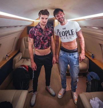 The tracksuit Pants BB - Black adidas Adidas account on the Instagram of @thechainsmokers