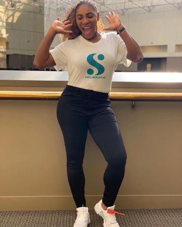 The Sneakers of Serena Williams on the account Instagram of @serenawilliams