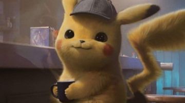 The hat of Detective Pikachu (Ryan Reynolds) in Pokémon Detective Pikachu