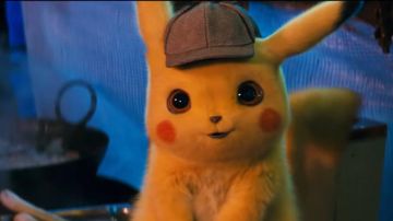 Plush Detective Pikachu (Ryan Reynolds) in Pokémon Detective Pikachu
