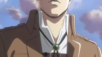 Le collier porté par Erwin Smith dans L'Attaque des Titans (Shingeki no Kyojin)