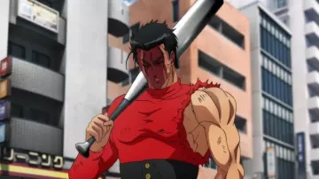 The cosplay of the Atomic Samurai in One Punch Man Spotern