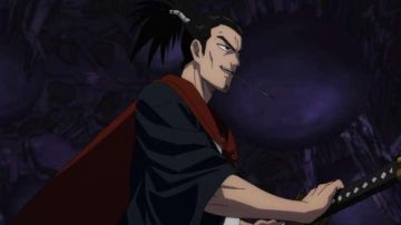 The cosplay of the Atomic Samurai in One-Punch Man