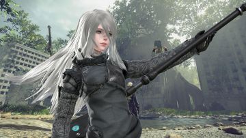 The cosplay warrior of A2 in Denying it: Automata Review