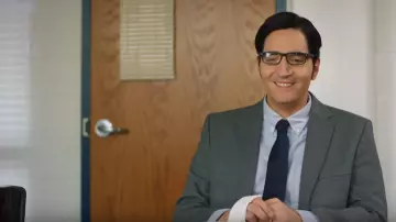 Shirts Fit Light Blue worn by James Lewis (David Dastmalchian) in Teacher