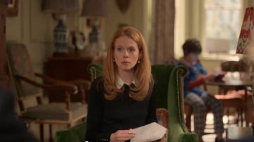 Claudie Pierlot Madam Jumper Black worn by Gemma (Zoe Boyle) in Four Weddings and a Funeral (S01E06)