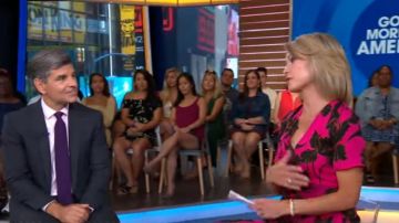 A. L. C. Cora Robe portée par Amy Robach sur Good Morning America, le 20 AOÛT 2019