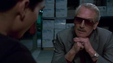 Montre Rolex Datejust portée par Fast Eddie Felson (Paul Newman) vue dans le film La Couleur de l’argent