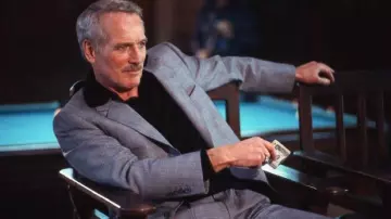 Traje gris usado por Fast Eddie Felson (Paul Newman) en El color del dinero