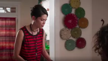 Current Elliott The Easy Muscle Tank worn by Bex Mack (Lilan Bowden) in Andi Mack (S03E10)