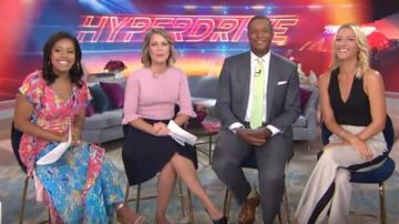 Tanya Taylor Iliana Dress worn by Sheinelle Jones on Today AUGUST 21, 2019