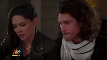 All Saints Cargo Leather Jacket worn by Bex Mack (Lilan Bowden) in Andi Mack (S03E20)