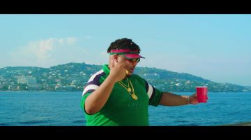 The visor Gucci Naza in the clip Naza feat. Dj Leska - Vodka