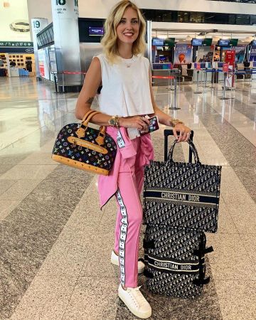 La veste rose de Chiara Ferragni sur le compte Instagram de @chiaraferragni