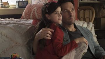 Red fleece hoodie worn by Cassie (Abby Ryder Fortson) in Ant-Man and the Wasp