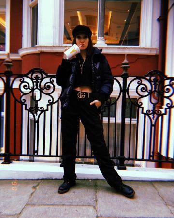 Boots Dr Martens worn by Millie Bobby Brown on the account Instagram of @milliebobbybrown