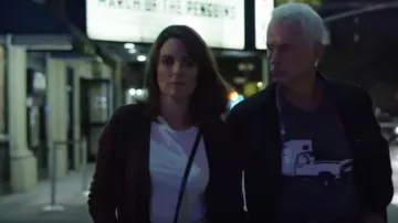 Black Sweater worn by Sarah (Tina Fey) in Modern Love (S01E04)