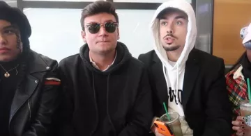 Black cap worn by Anthonin in LOVE, GLORY, AND EXCESS: SCANDAL (EPISODE 5)