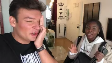 Alexander Wang T-shirt worn by Anthonin in LOVE, GLORY, AND EXCESS: SCANDAL (EPISODE 5)