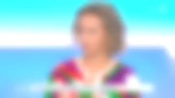 The printed shirt of Caroline Roux in C in the air 27.08.2019