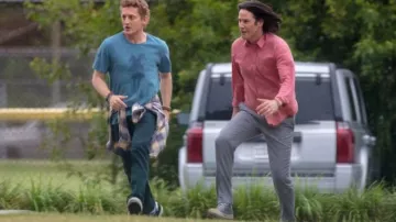 Converse Chuck Taylor sneakers worn by Ted 'Theodore' Logan (Keanu Reeves) in Bill & Ted Face the Music