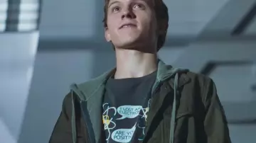 "I Lost An Electron" T-shirt of Peter Parker (Tom Holland) in Spider-Man: Homecoming