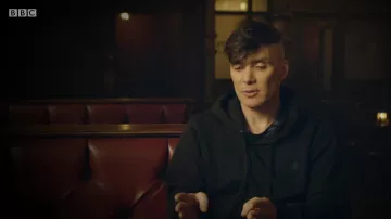 Black Hoodie worn by Cillian Murphy in Cillian Murphy breaks down the rise of Tommy Shelby | Peaky Blinders - BBC