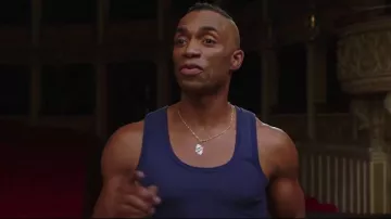 Blue Tank Top worn by Sammy (Desmond Richardson) in High Strung: Free Dance