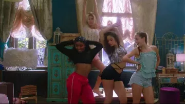 Blue Sky V-Neck Tank Top worn by Barlow (Juliet Doherty) in High Strung: Free Dance