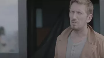Long Sleeve V Neck tshirt For Mens worn by Safronov (Kirill Käro) in Better Than Us