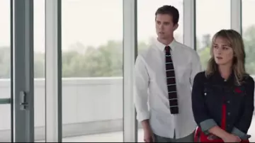 White Shirt worn by Drew Van Acker in LIFE LIKE Official Trailer (2019) Cyborg Android, New Sci-Fi Movie Trailers HD