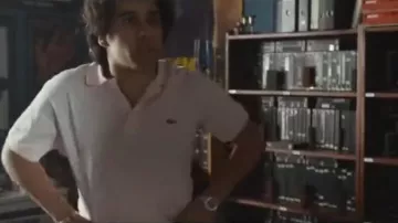 Polos Blanc à Manches Courtes porté par Patrick dans La Vérité si je mens ! Les débuts