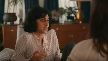 Blacks Pants Stripped worn by Lissy (Sunita Mani) in Can You Keep a Secret?