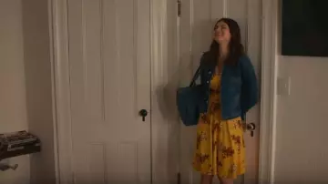 Denim Jackets Blue worn by Emma Corrigan (Alexandra Daddario) in Can You Keep a Secret?