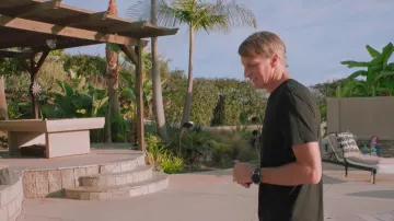 Black Smart Watch worn by Tony Hawk in 73 Questions With Tony Hawk | Vogue