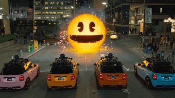 Pac Man Video Game as seen in Pixels