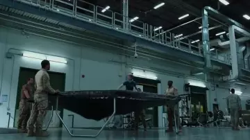 Trampoline used by Matty Van Patten (Matt Lintz) in Pixels